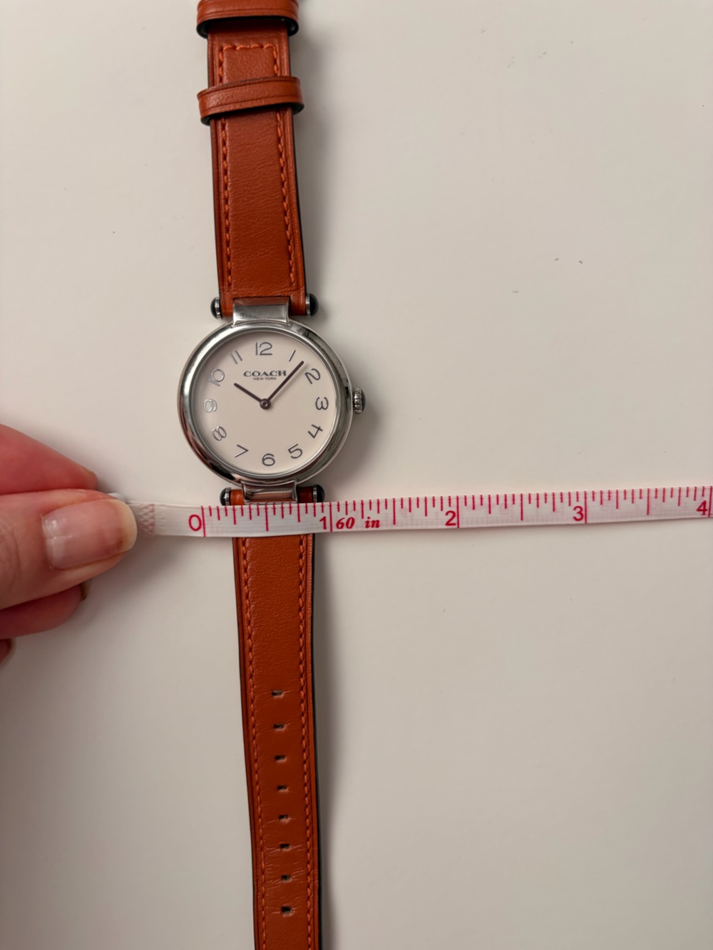 Coach Cary Watch with leather strap - Picture 9 of 9